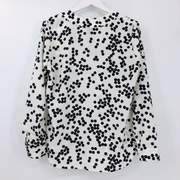 Ann Taylor Polka Dot Blouse - Picture 4 of 5